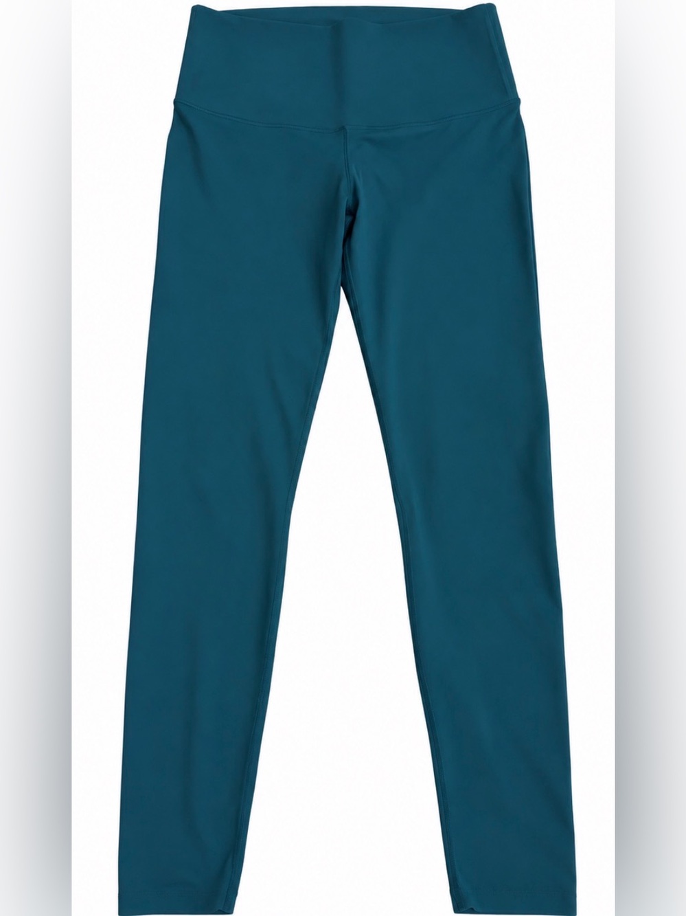 Fanka Teal Full Length Leggings Small EUC Gym Athletic Athlete